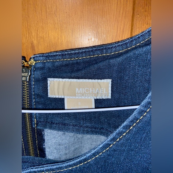 Michael Kors Denim Mini Dress - Picture 2 of 4